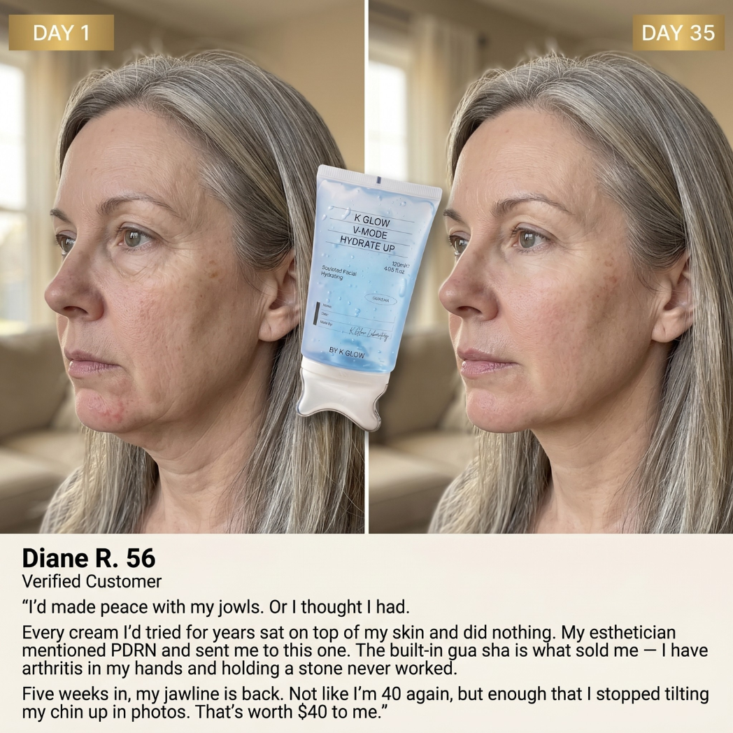 K Glow - PDRN Gua Sha Serum.