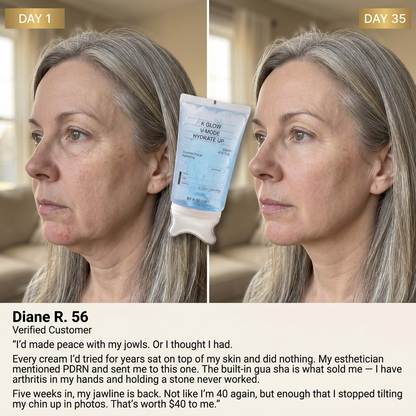 K Glow - PDRN Gua Sha Serum.