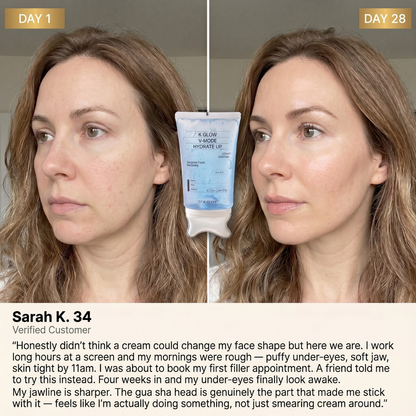 K Glow - PDRN Gua Sha Serum.