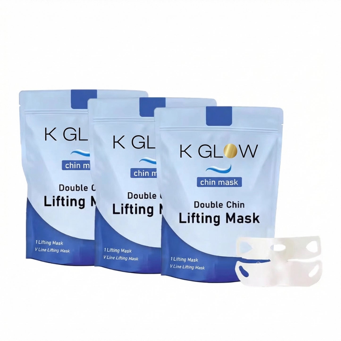 Double Chin Mask - 3 Pck