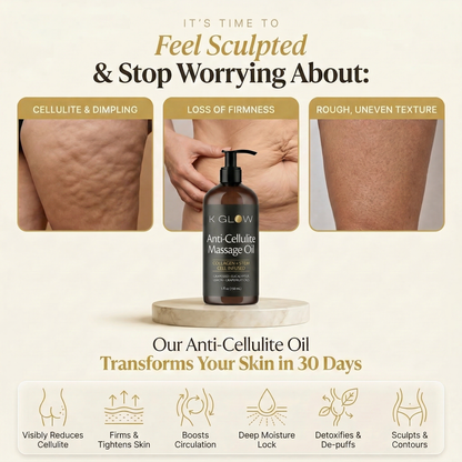 Anti-Cellulite Massage Oil - K Glow.
