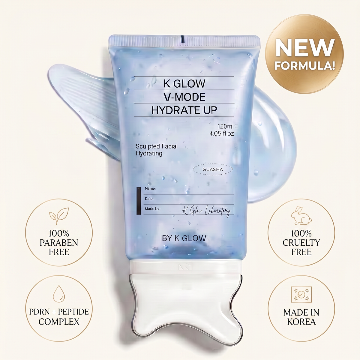 K Glow - PDRN Gua Sha Serum.