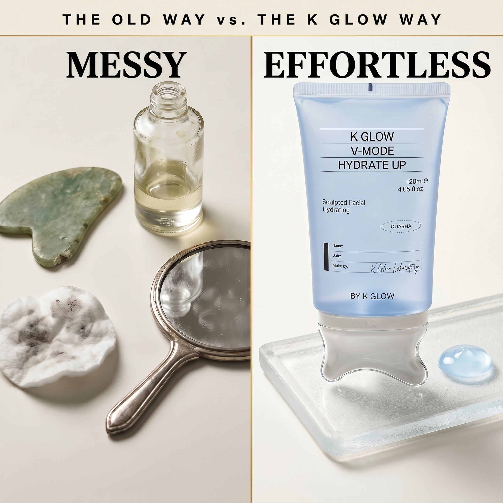 K Glow - PDRN Gua Sha Serum.