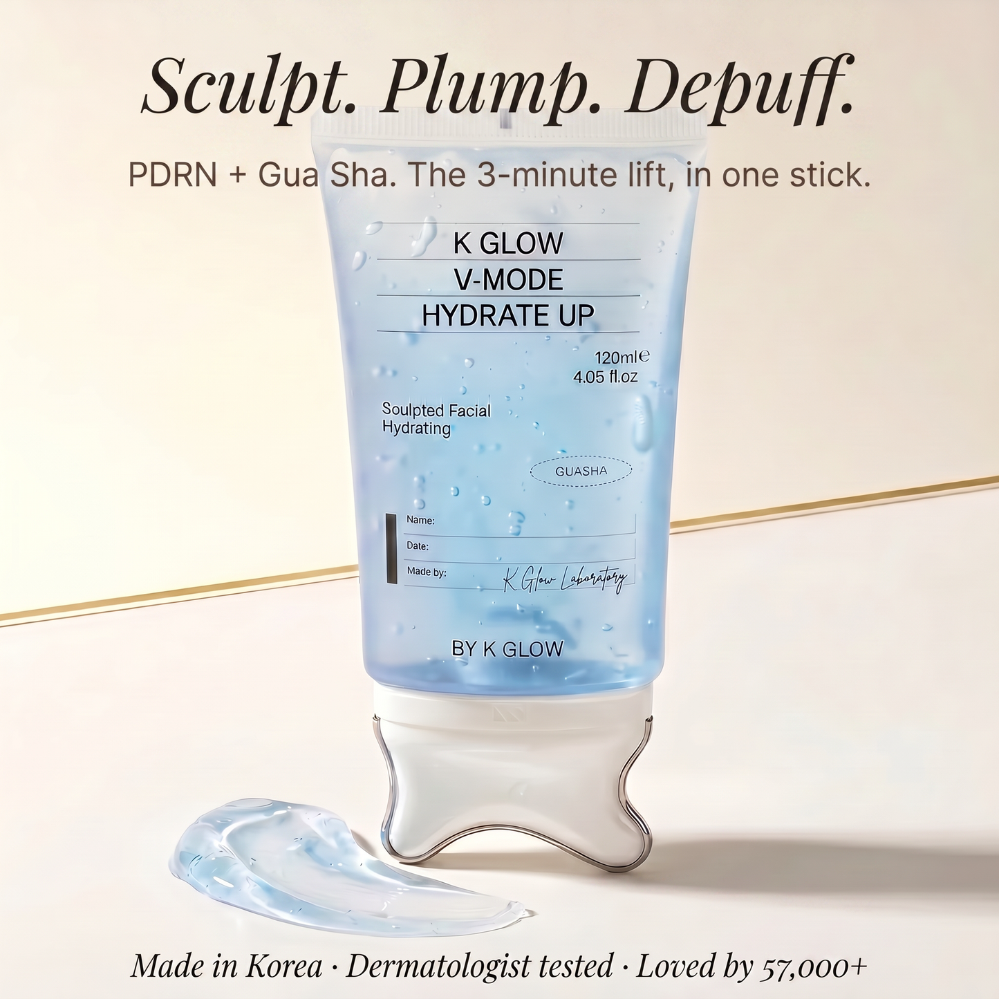 K Glow - PDRN Gua Sha Serum.